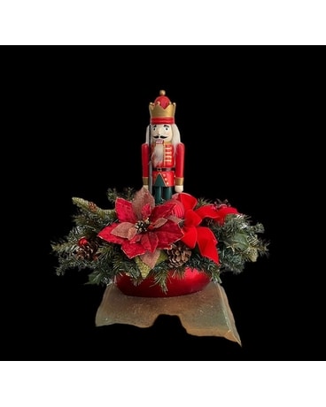A NUTCRACKER'S POINSETTIA Corsage