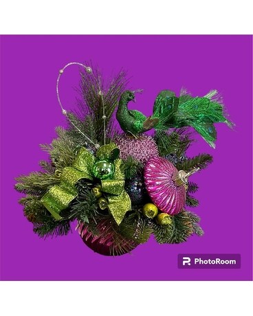 A PEACOCK'S CHRISTMAS Custom product