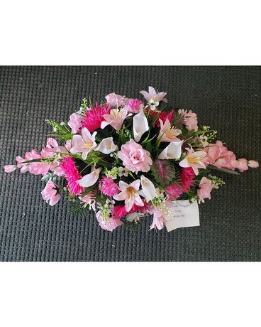 Stone Topper 2 Flower Arrangement