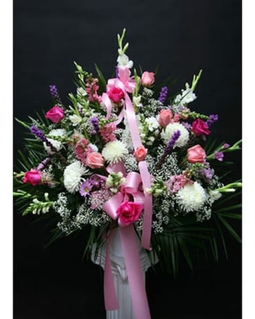 Funeral Basket 07 Flower Arrangement