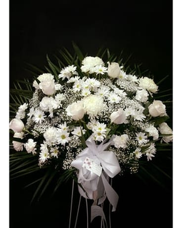 Funeral Basket 08 Flower Arrangement