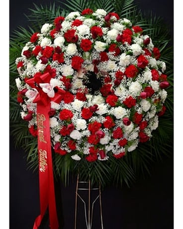 Standing Wreaths 03 Flower Arrangement