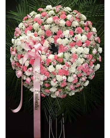 Standing Wreaths 04 Flower Arrangement
