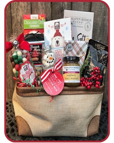 Seasons Greeting Gourmet Gift Basket