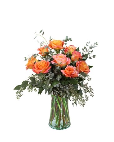 Free Spirit Roses (9) Flower Arrangement