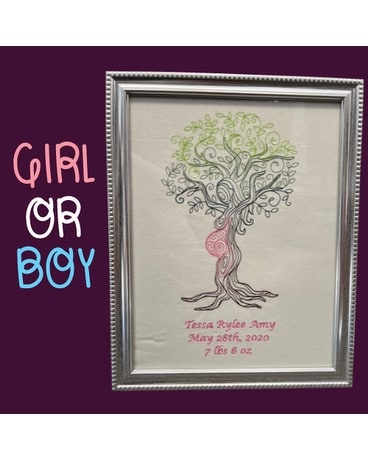 Keepsake New Baby Embroidery Gifts