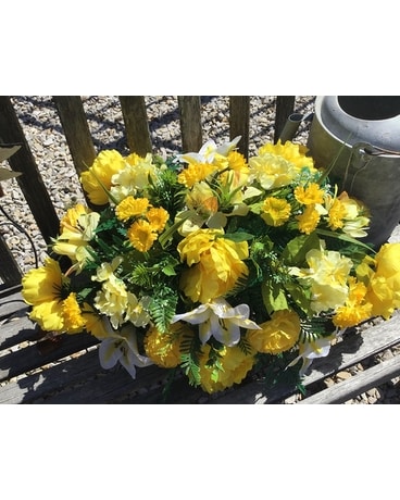 Saddle Flower Arrangement