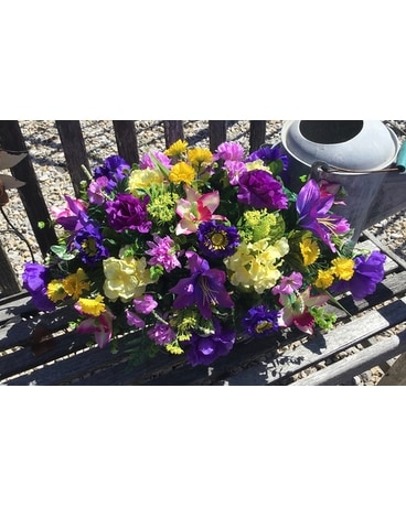 Saddle Flower Arrangement