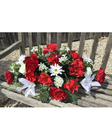 Saddle Flower Arrangement