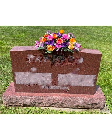 Saddle Flower Arrangement