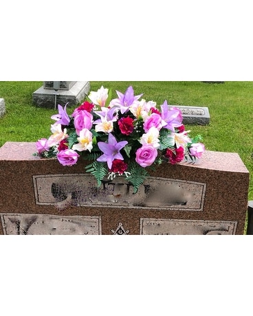 Saddle Flower Arrangement