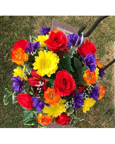 Hanging Basket Flower Arrangement