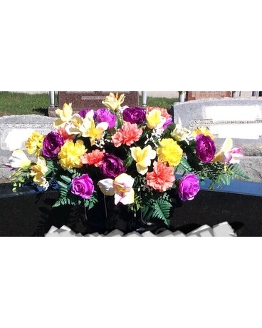 Saddle Flower Arrangement