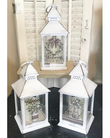 Lantern -Farmhouse Gifts