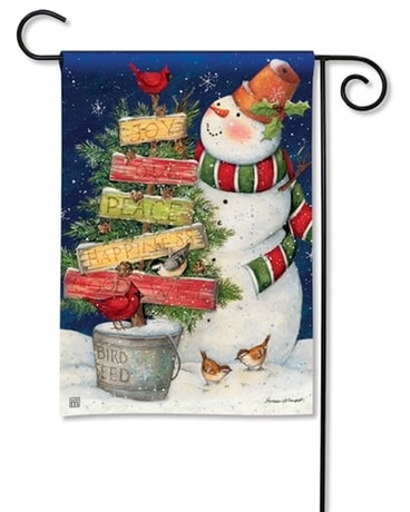 Flag -Signs of Christmas Lrg/Sm Gifts