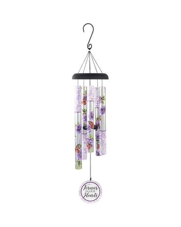 Windchime -Lavender Butterflies Gifts