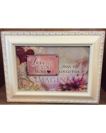 Memory Music Box Flower Arrangement