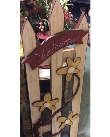 Flower Fence Flower Arrangement