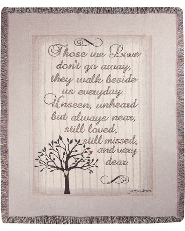 Those We Love Throw Gifts
