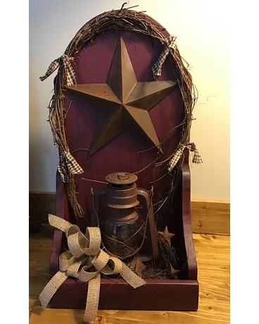 Star Lantern Box -Red Gifts