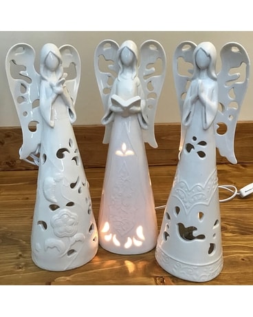 Lighted Ceramic Angel Gifts