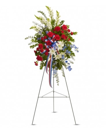 Sacred Duty Spray Flower Arrangement