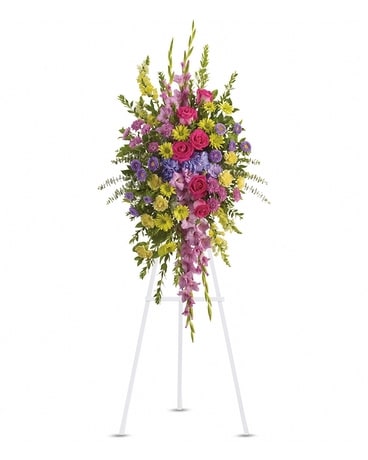 Bright and Beautiful Spray Flower Arrangement
