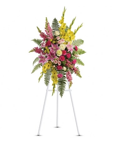 Rays of Light Spray Flower Arrangement