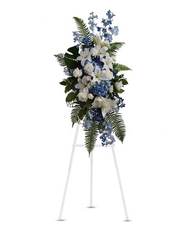 Ocean Breeze Spray Flower Arrangement