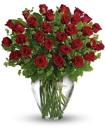 2 Dozen Roses Flower Arrangement