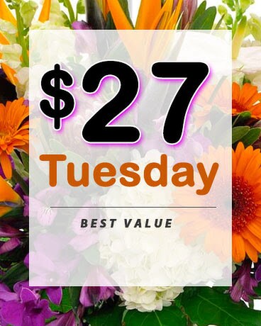 $27 Tuesday Flower Arrangement