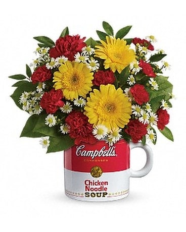 Campbell's Healthy Wishes by Teleflora Flower Arrangement