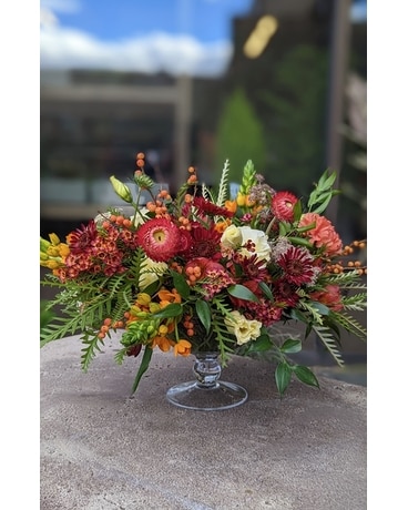 Cranberry Celebration Flower Arrangement