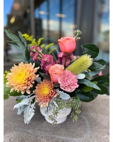 Sunday Morning Flower Arrangement