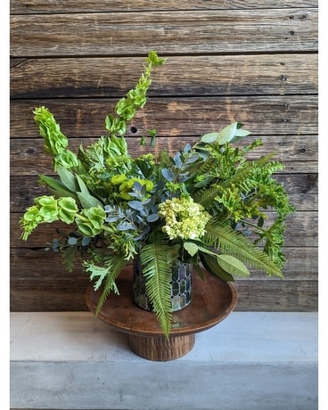 Green With Envy Flower Arrangement