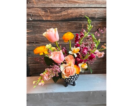 Genny from the Block Flower Arrangement