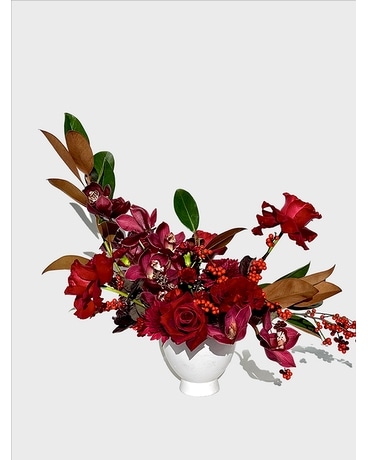 Cranberry Cider Flower Arrangement