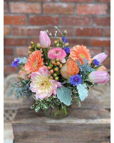 Peach Blossom Flower Arrangement