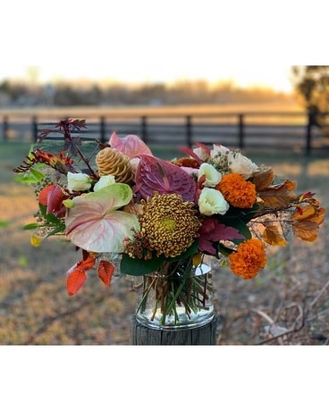Farmhouse Romance Flower Arrangement