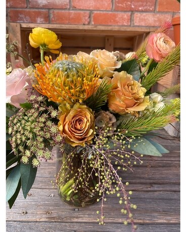 Buttercup Love Flower Arrangement