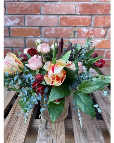 Ruby In The Sky Flower Arrangement