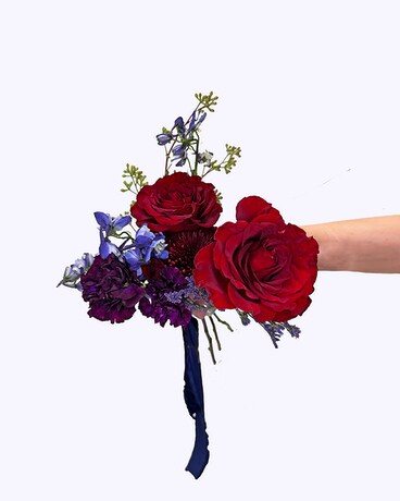 Dark and Moody Bouquet Wedding Arrangement