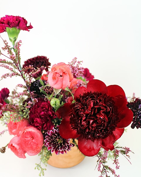 Ruby Peonies Bouquet