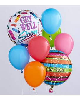 Get Well Balloon Bouquet Bouquet