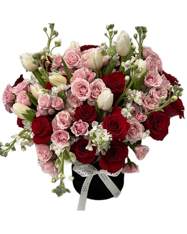 The Love Letter Box Flower Arrangement