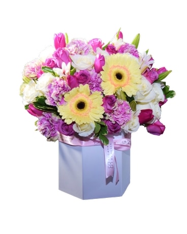 The Passion Box Flower Arrangement