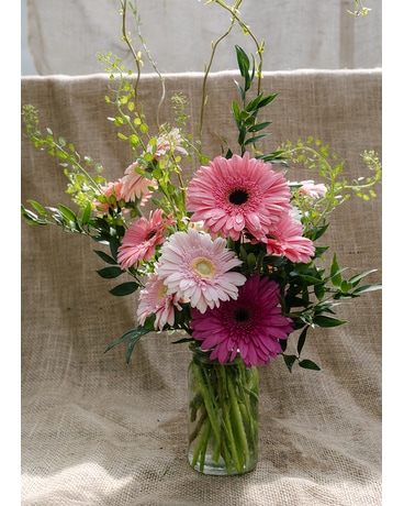 Gerber Garden Flower Arrangement