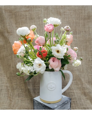 Romping Ranunculus Flower Arrangement