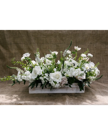 Box of Blooms - Bianco Flower Arrangement