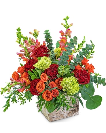 Aspen Glow Flower Arrangement
